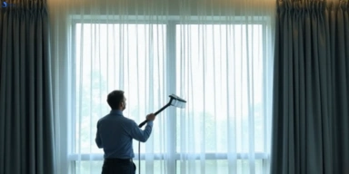 Commercial drapes cleaning service runcorn hotels offices